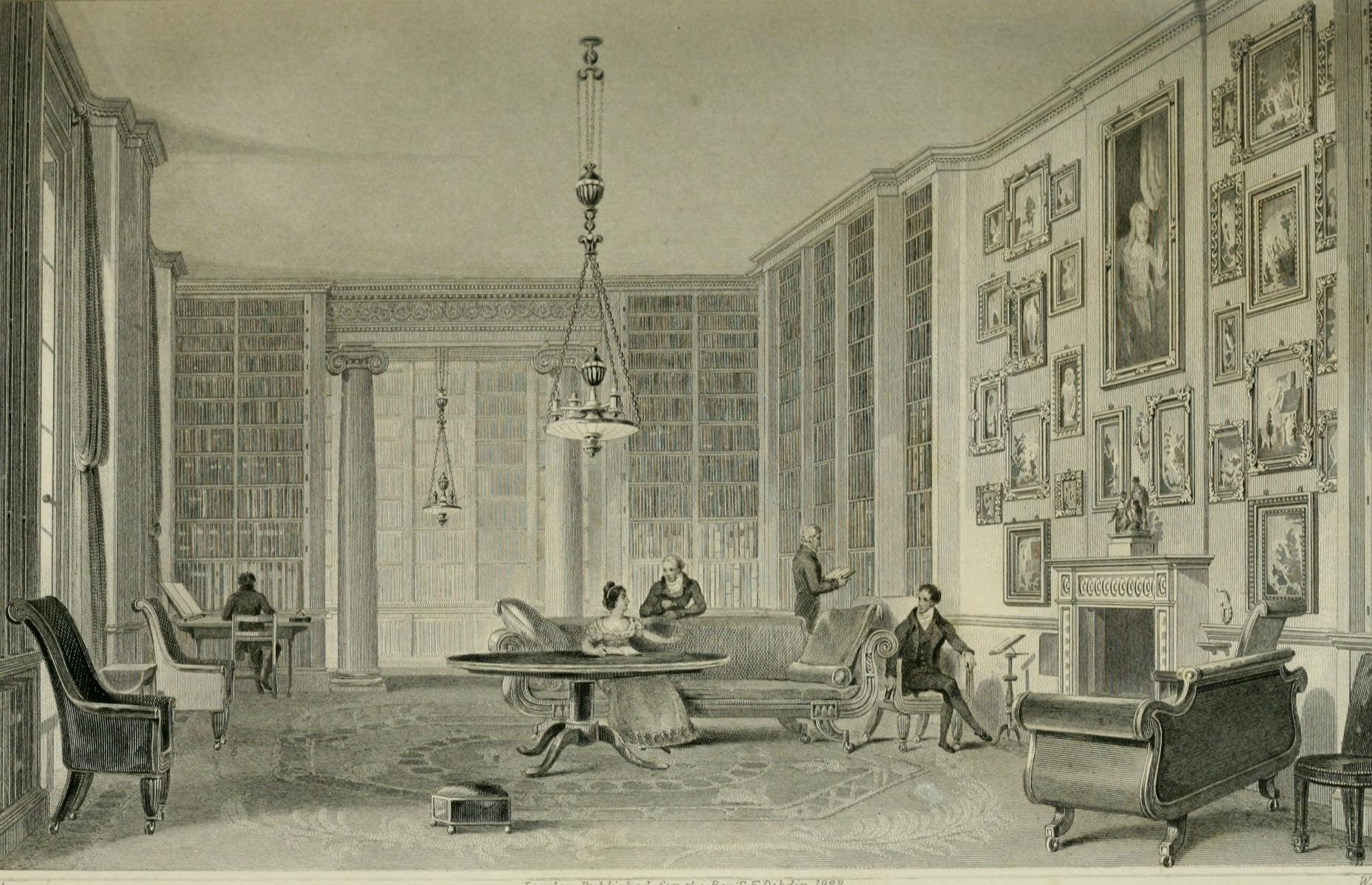 The Spencer Library at Althorp